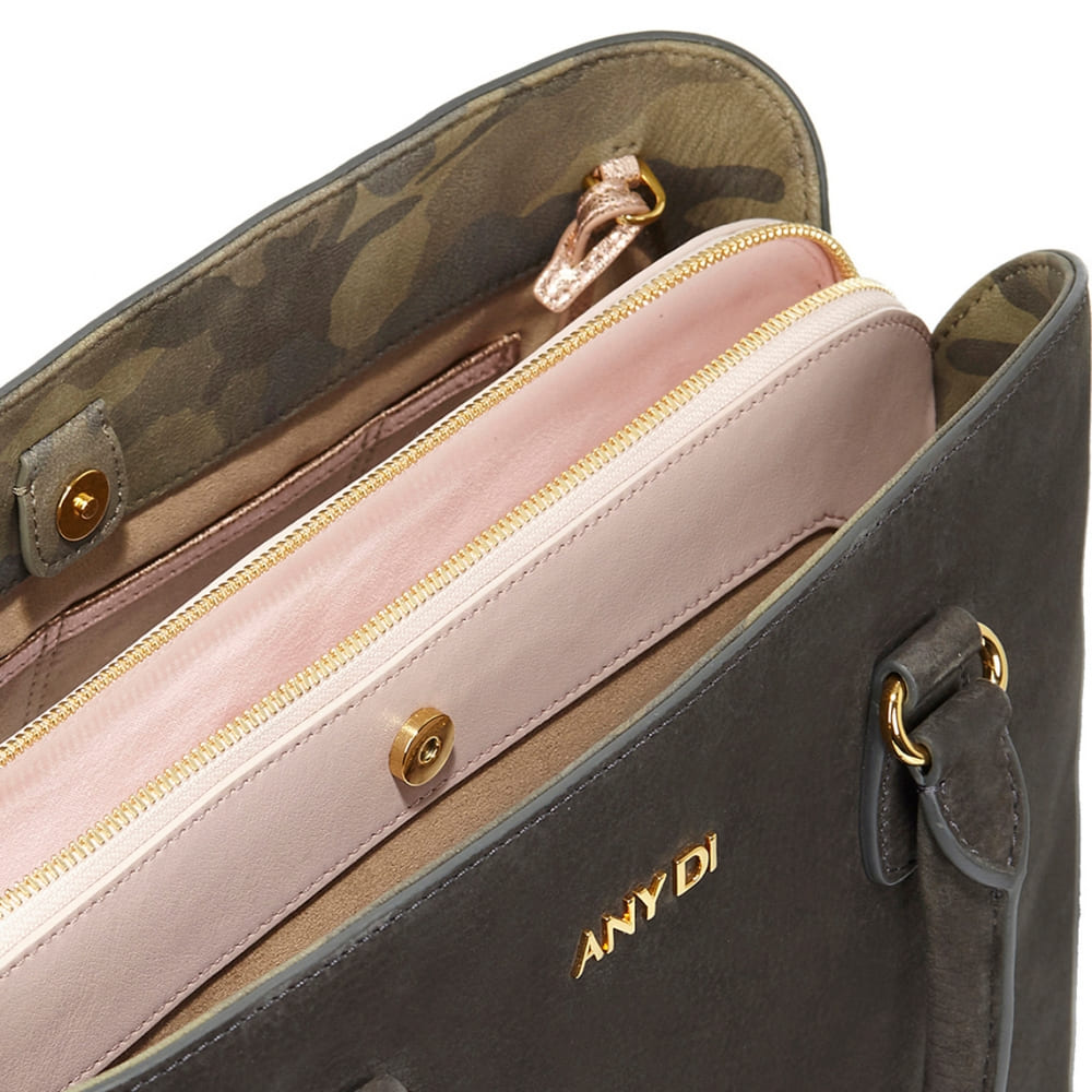 ANY-DI  - BAG M  - Khaki Nubuck