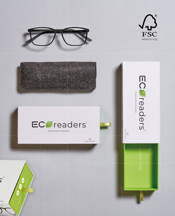 ECO Readers - Model 2 Navy - Sólgleraugu.is