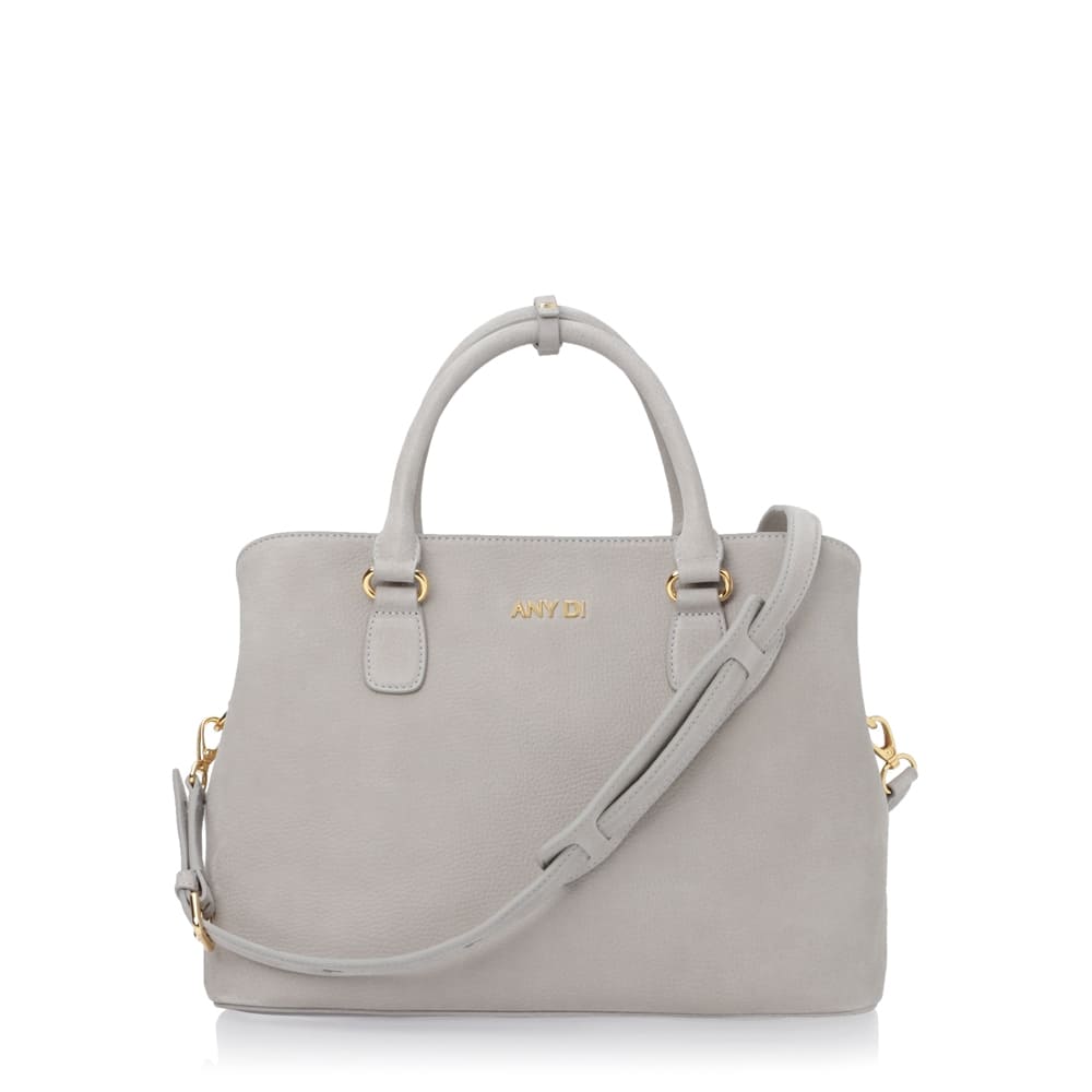 ANY-DI  - BAG M  - Light Grey Nubuck