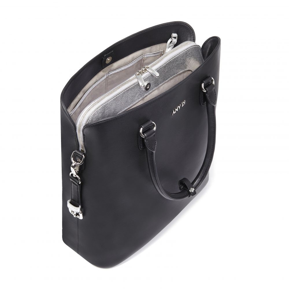 ANY-DI  - BAG L  - Black Silver