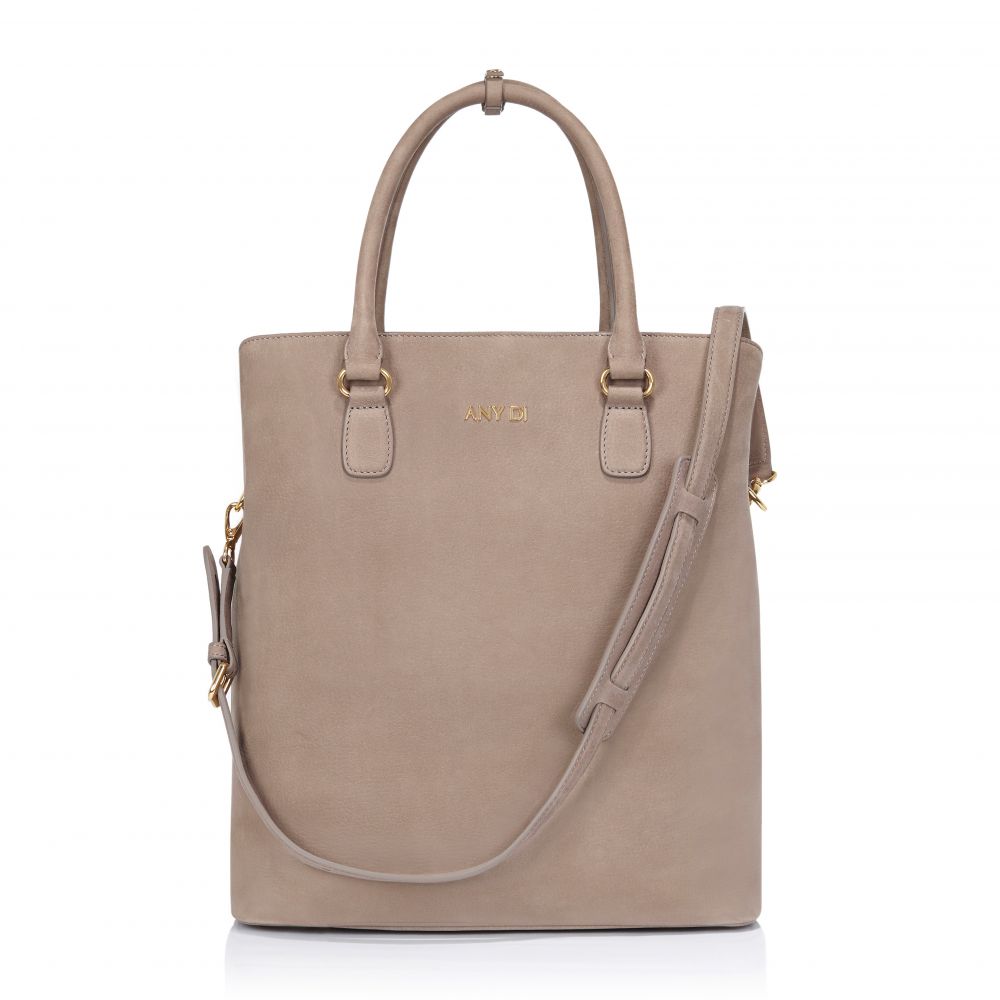 ANY-DI  - BAG L  - Greige Nubuk