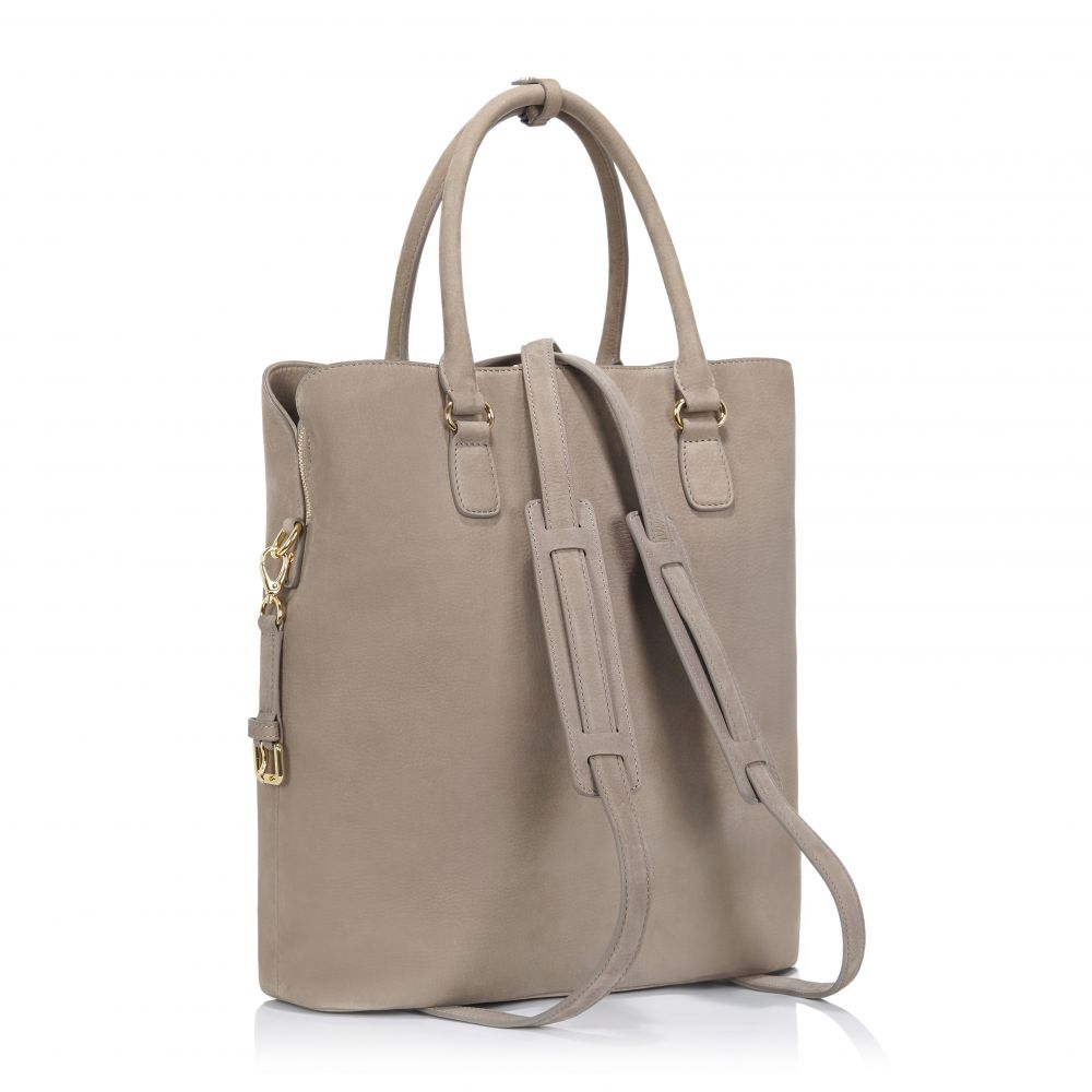 ANY-DI  - BAG L  - Greige Nubuk